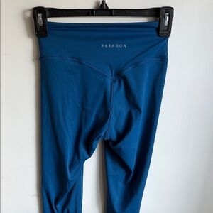 Paragon Fitwear Teal Leggings with Subtle Logo